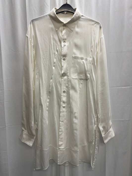 Yohji Yamamoto POUR HOMME SS22 Cellulose Random Tuck Shirt
