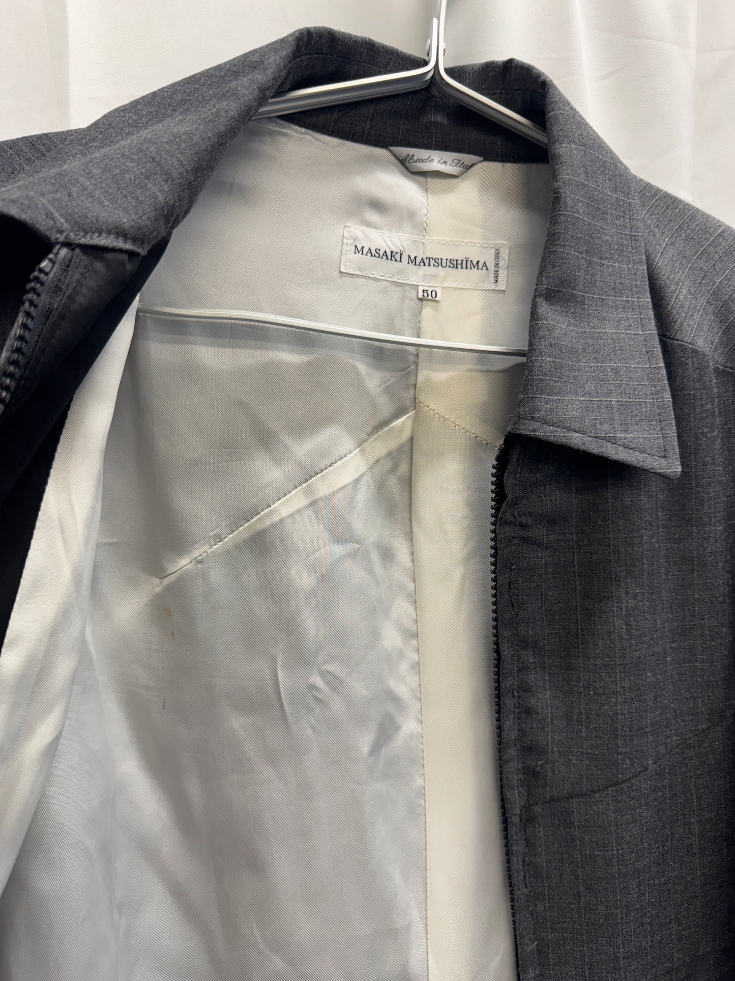 Masaki Matsushima Splice Pattern Split Coat
