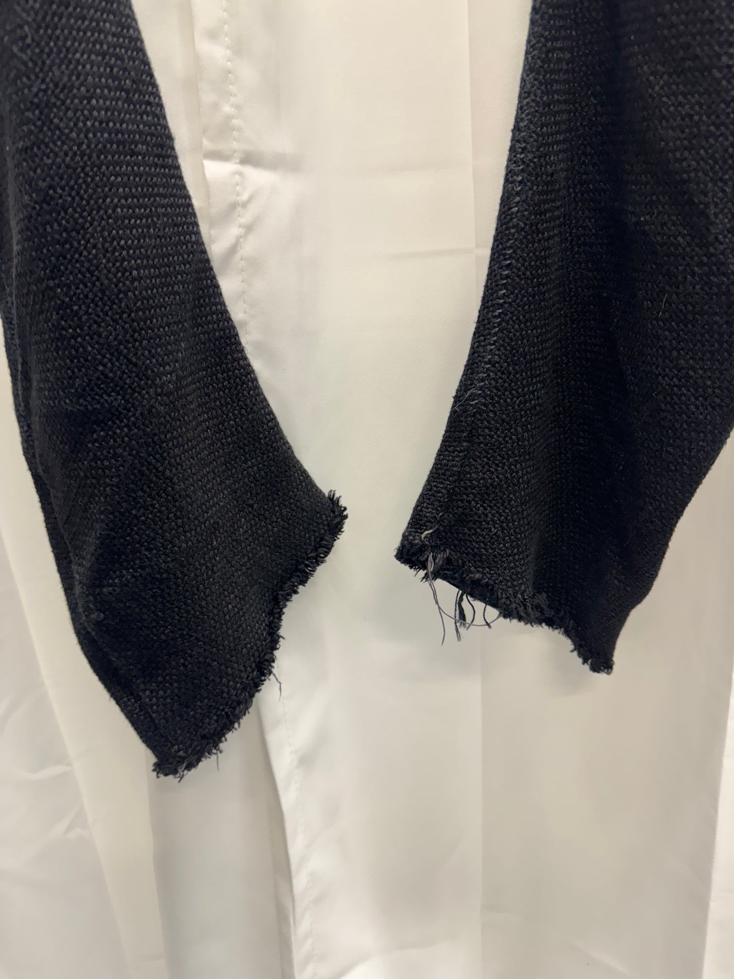 Zam Barrett Heavy Woven Spiral Banana Overlock Trousers