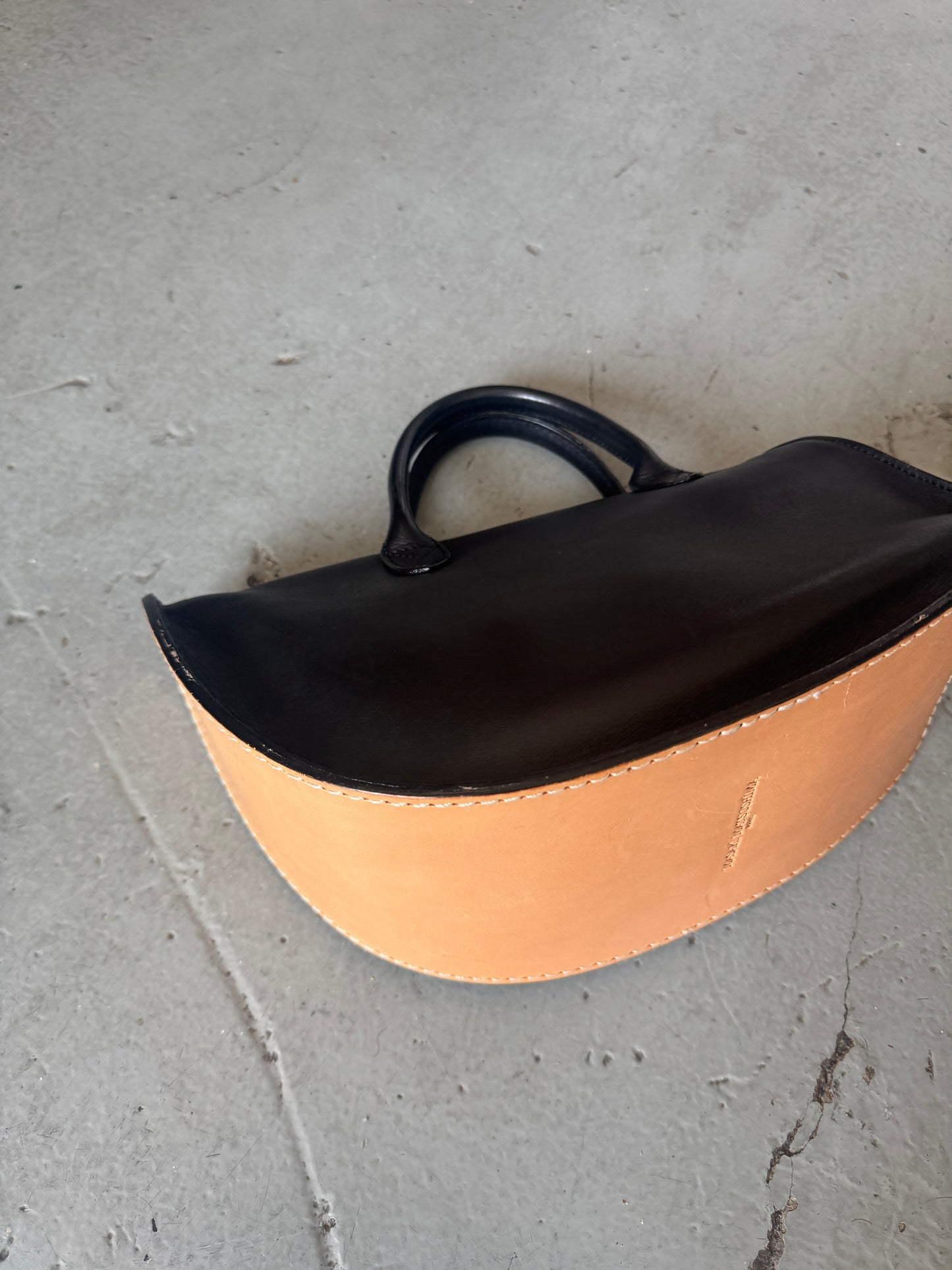 masaki matsushima wood platform bag