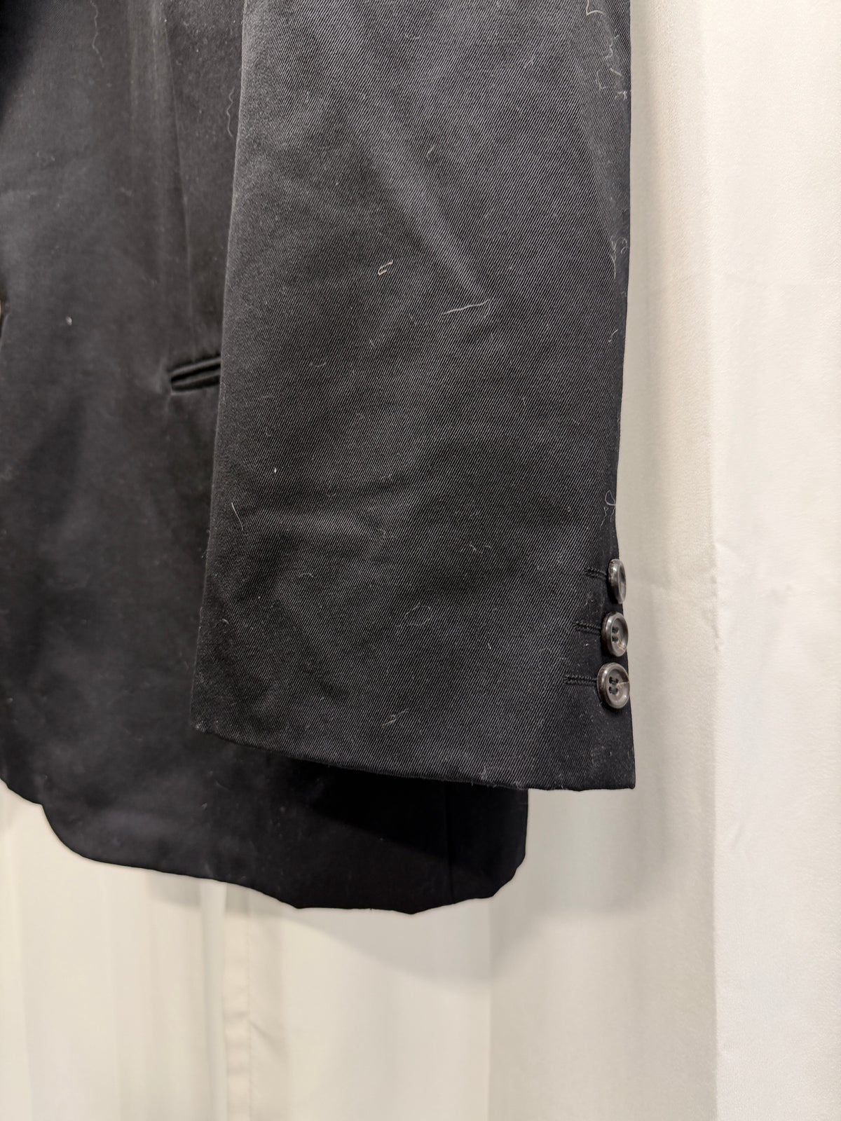 Comme des Garçons Homme Plus AD1991 Extreme Shoulder Single Button Wool Blazer