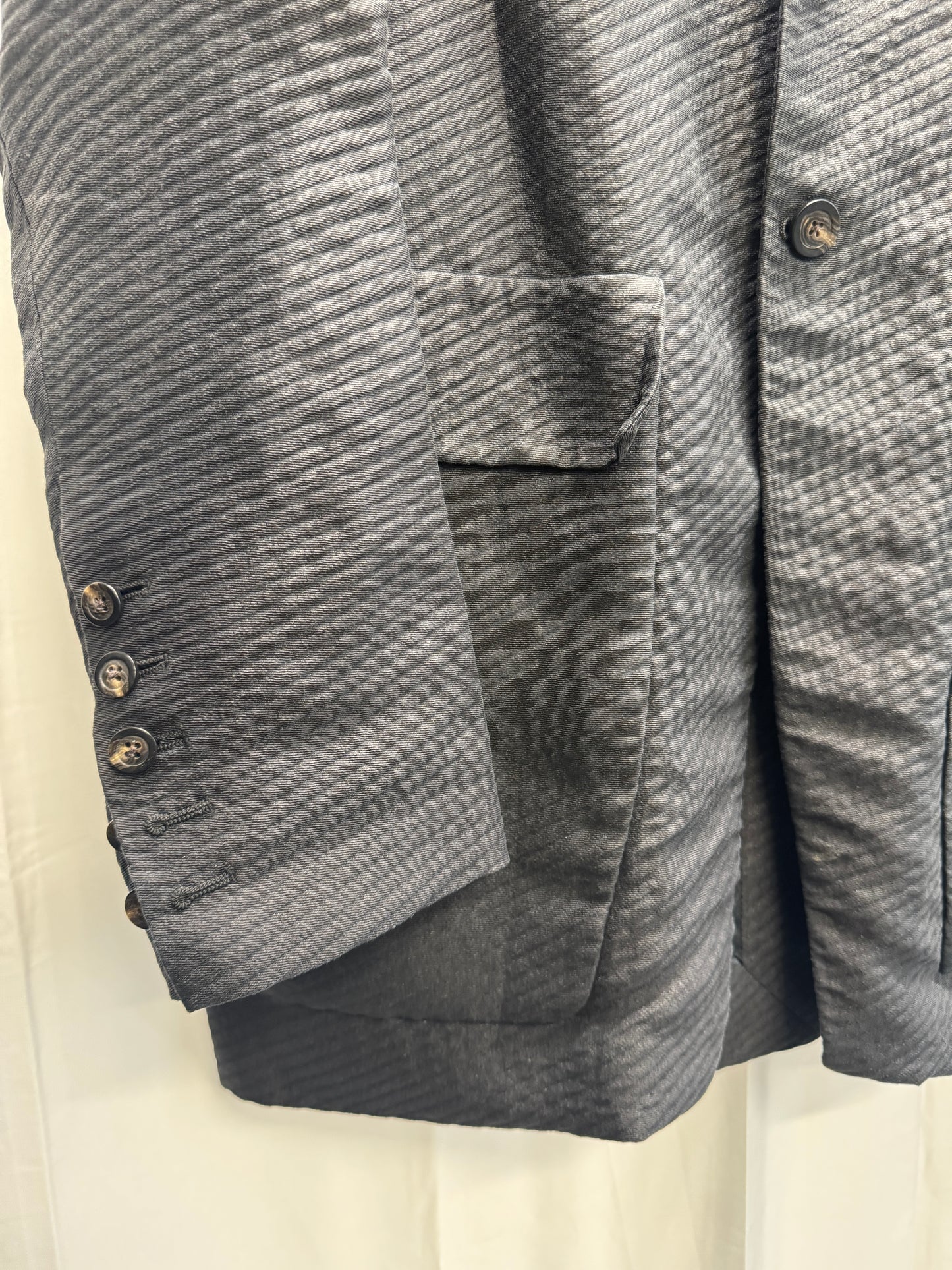 Rick Owens SS18 Dirt Semi Sheer Cargo Blazer