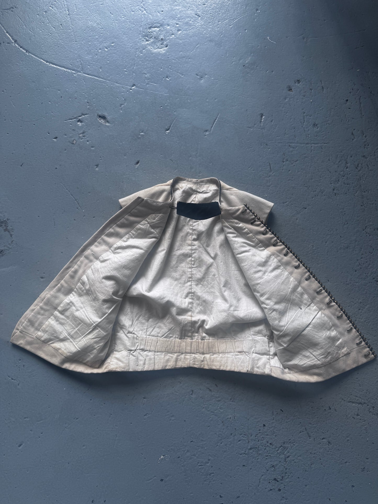 antique stud centred admiral waistcoat