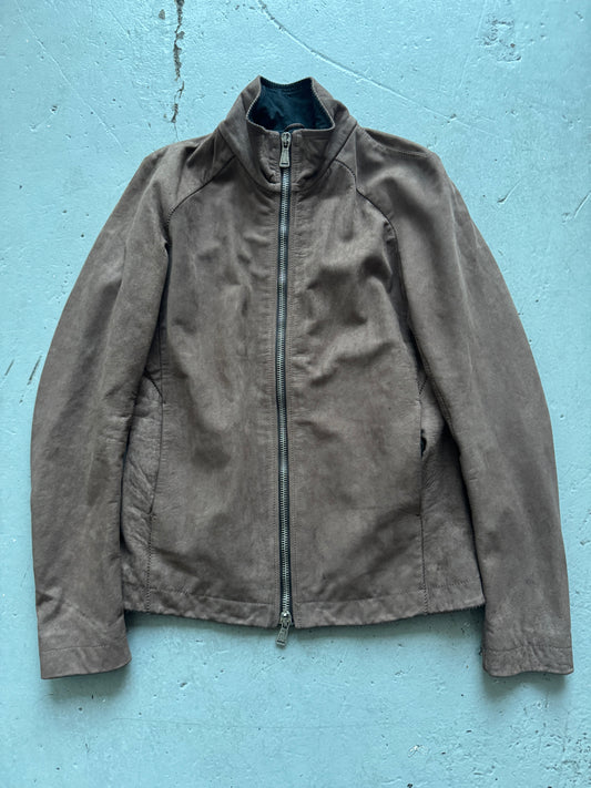 10sei0otto chainseam leather jacket