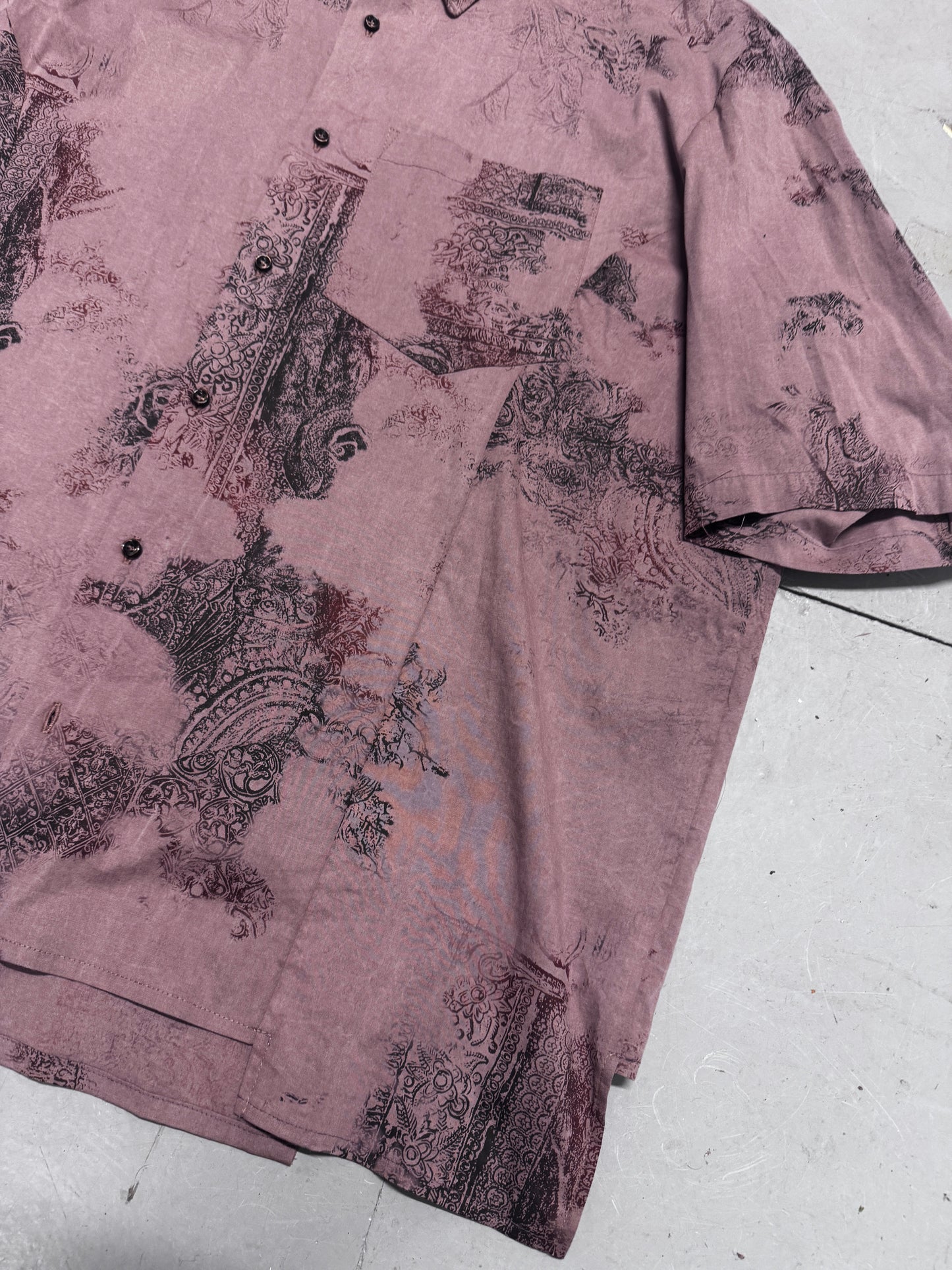 Marie Lueder Graphic Asymmetric Shirt
