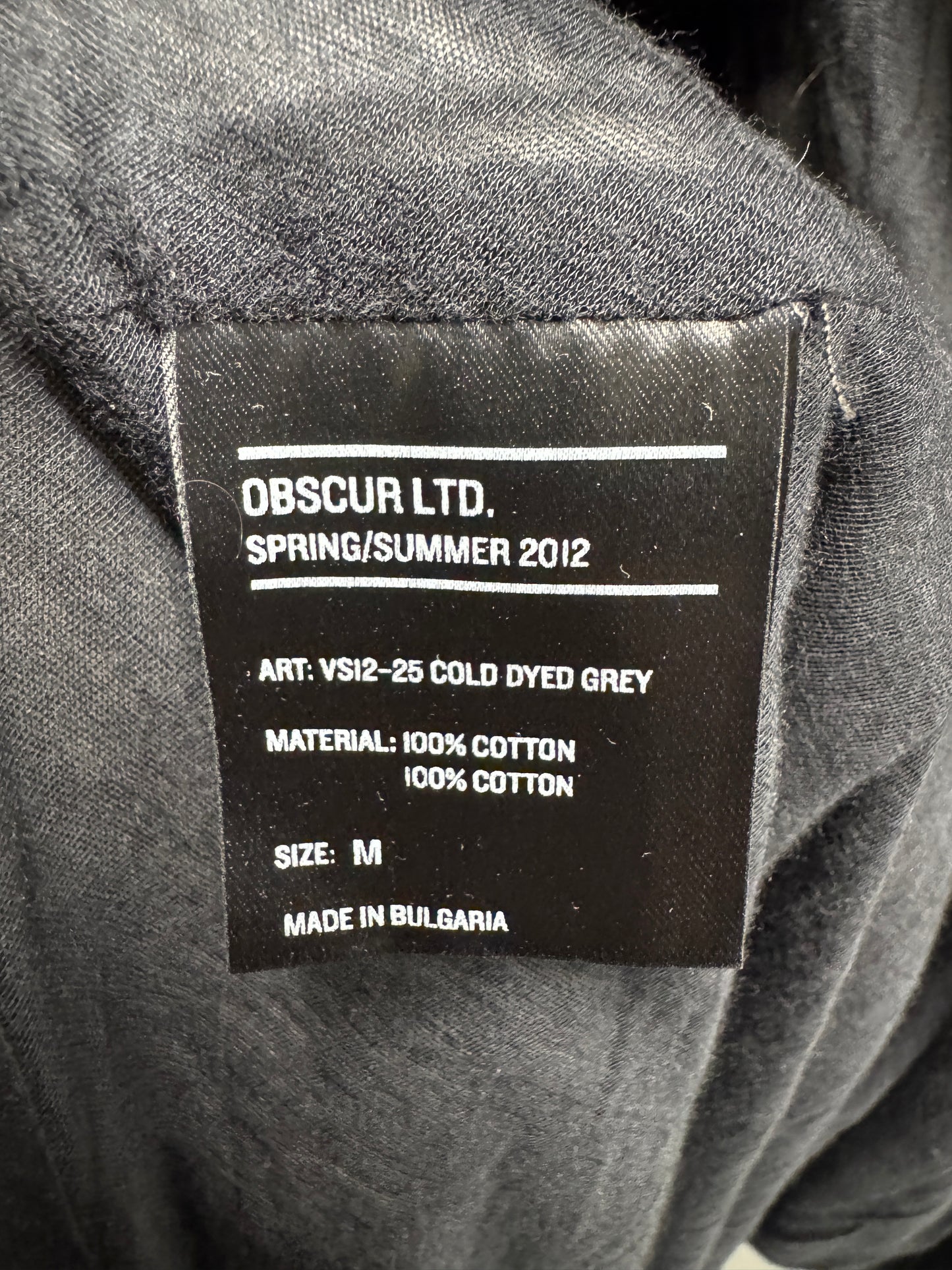 Obscur SS12 Sculptural Pointed Vest