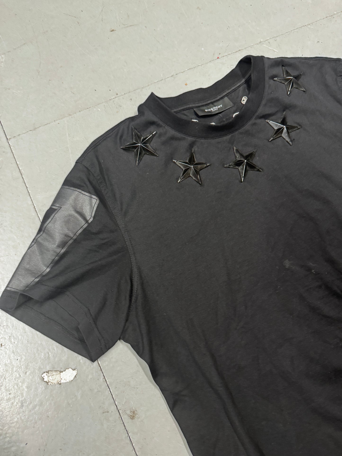 Givenchy Tisci Metal Star T Shirt