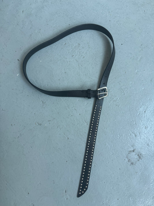 ann demeulemeester sample studded belt
