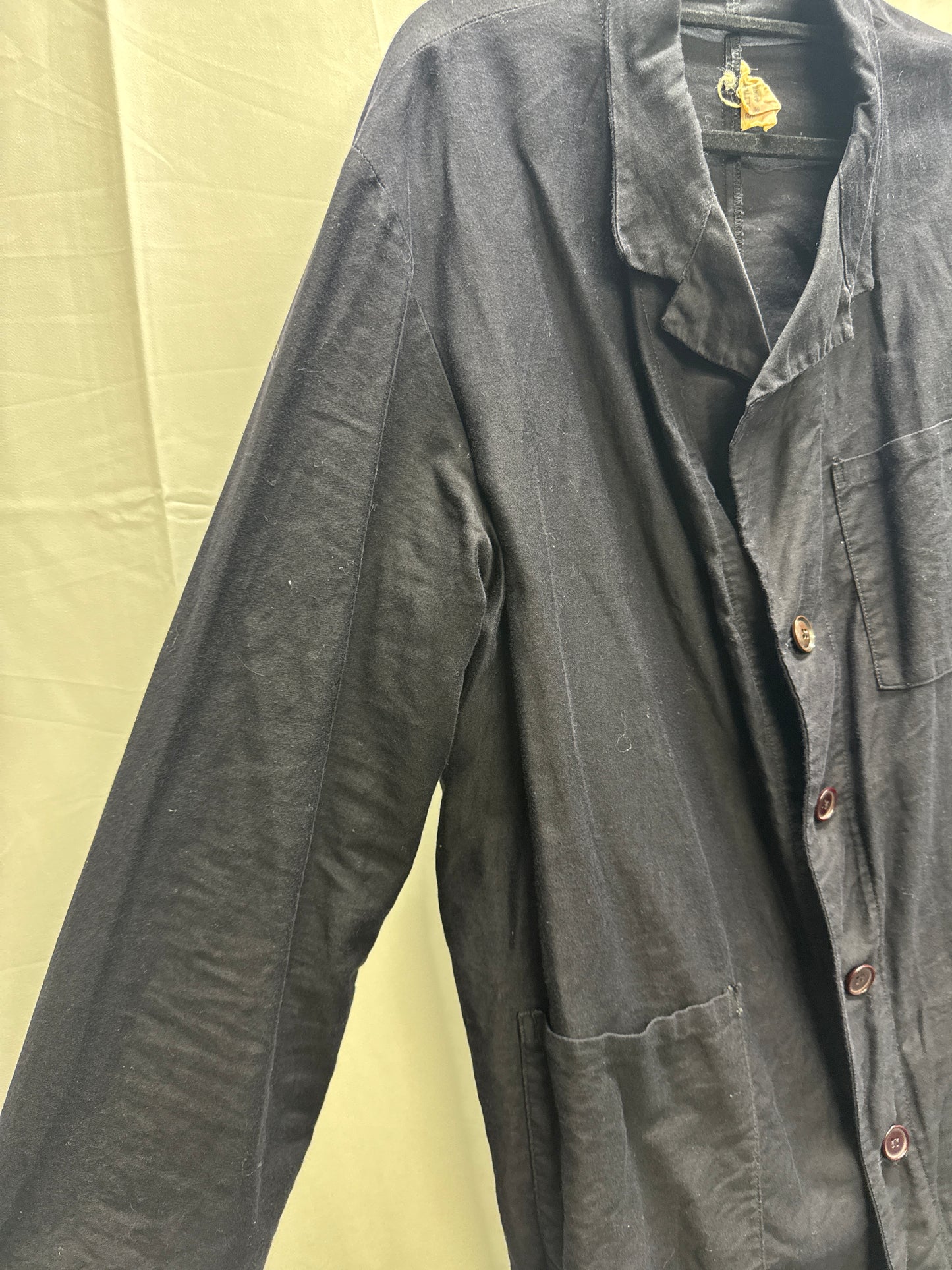 vintage italian military lightweight coat