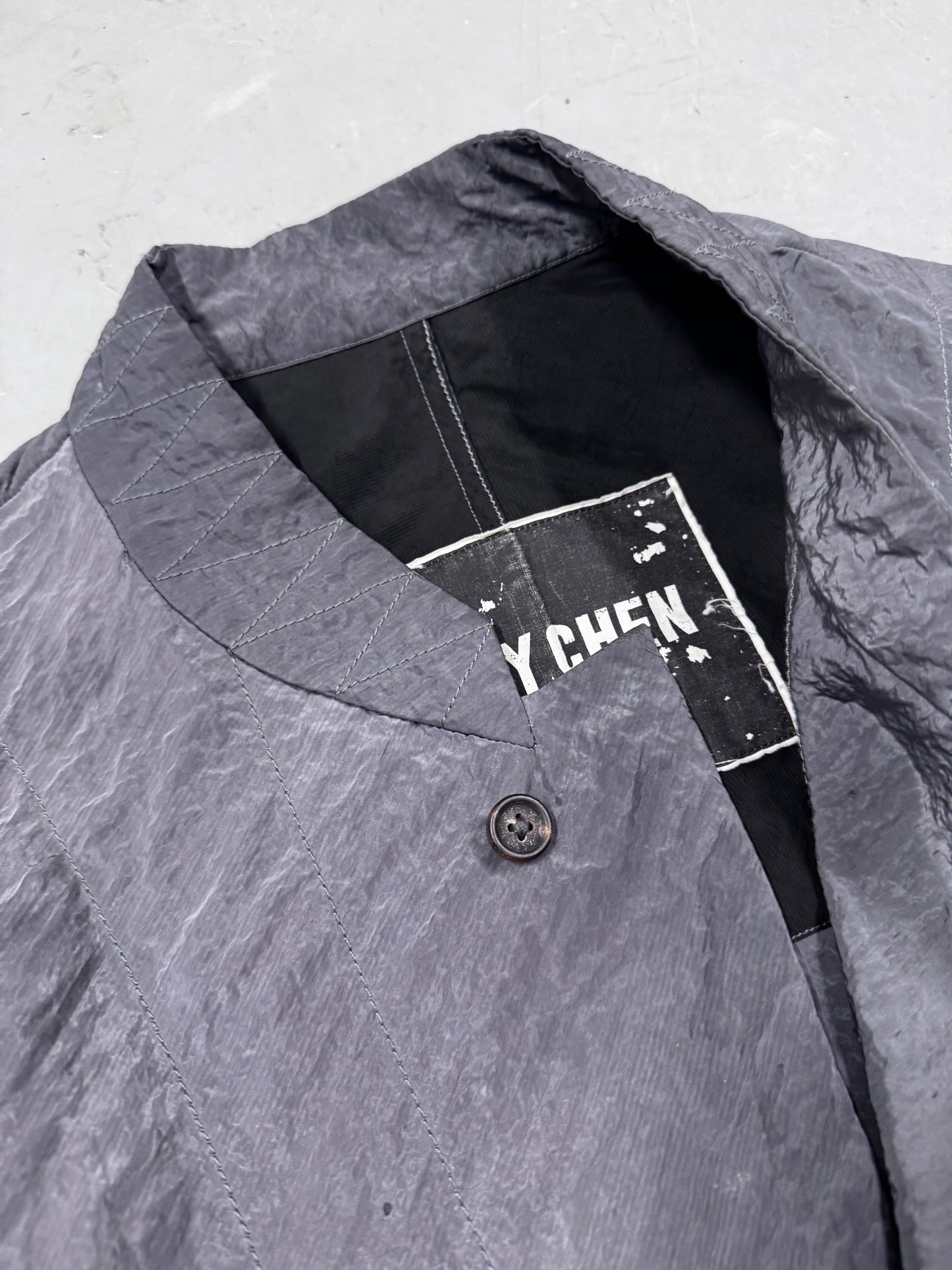 Ziggy Chen Treated Nylon Blazer