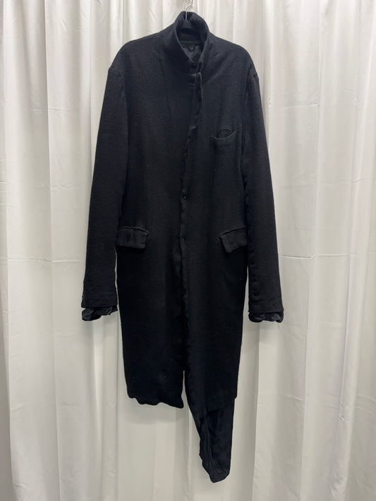 Comme Des Garcons Homme Plus AW21 Darkroom Shrunken Wool Reversible Coat