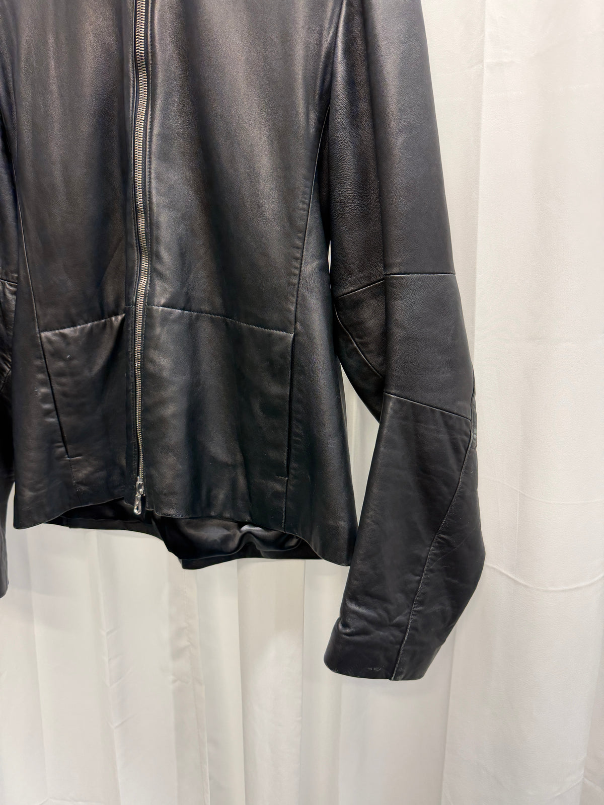 Vexed Generation 1990s Masked Leather Jacket (L)