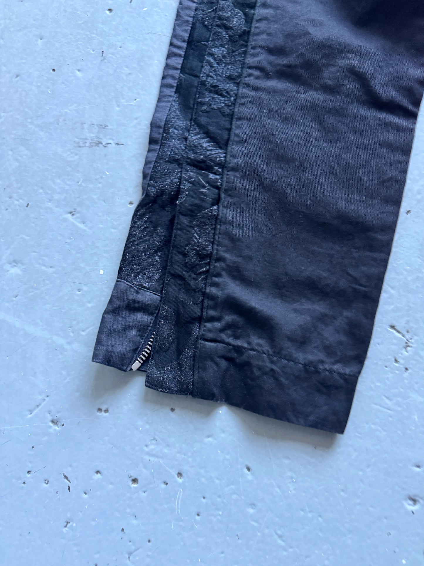 dries van noten side zip sailor trouser