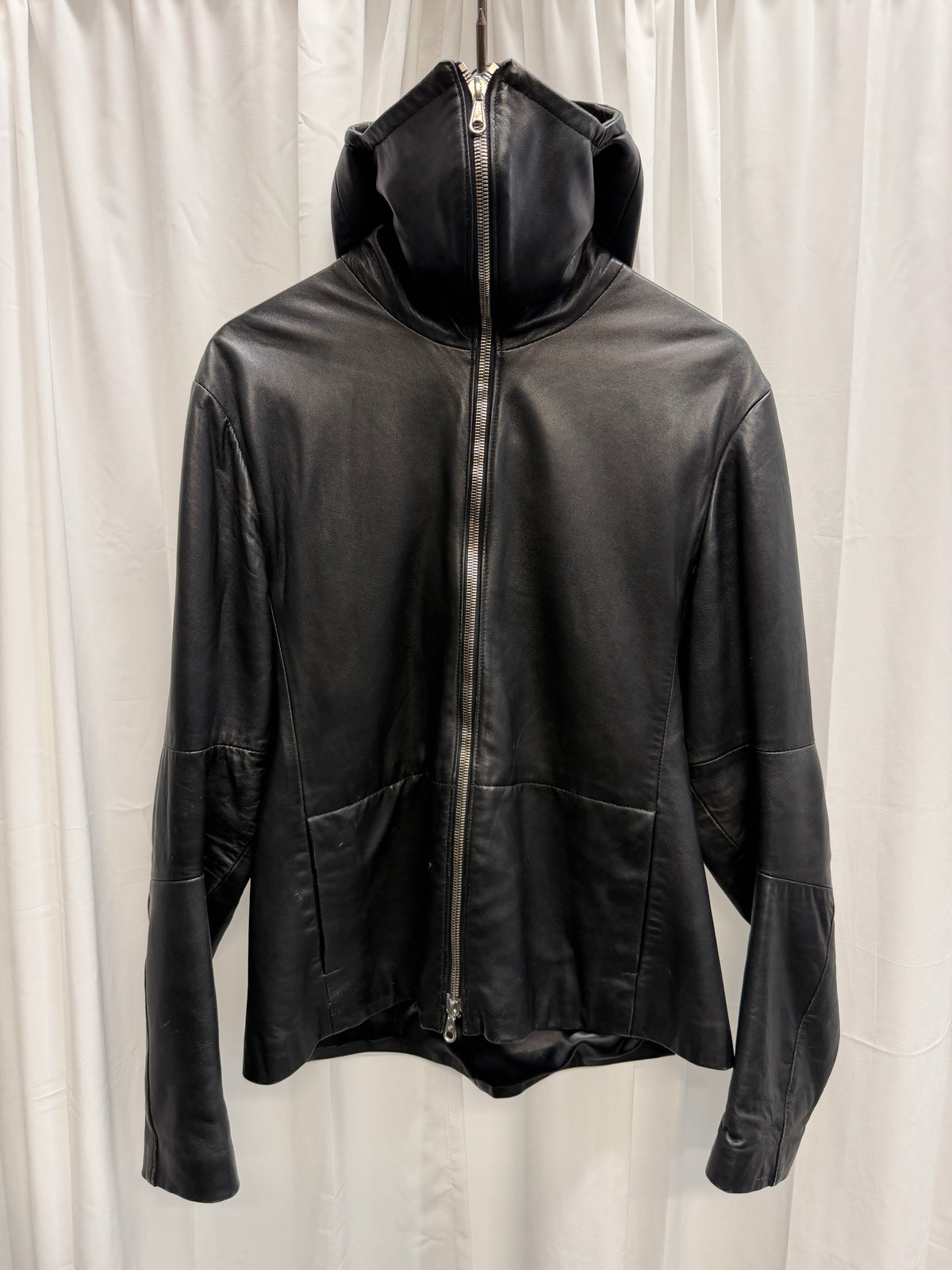 Vexed Generation 1990s Masked Leather Jacket (L)