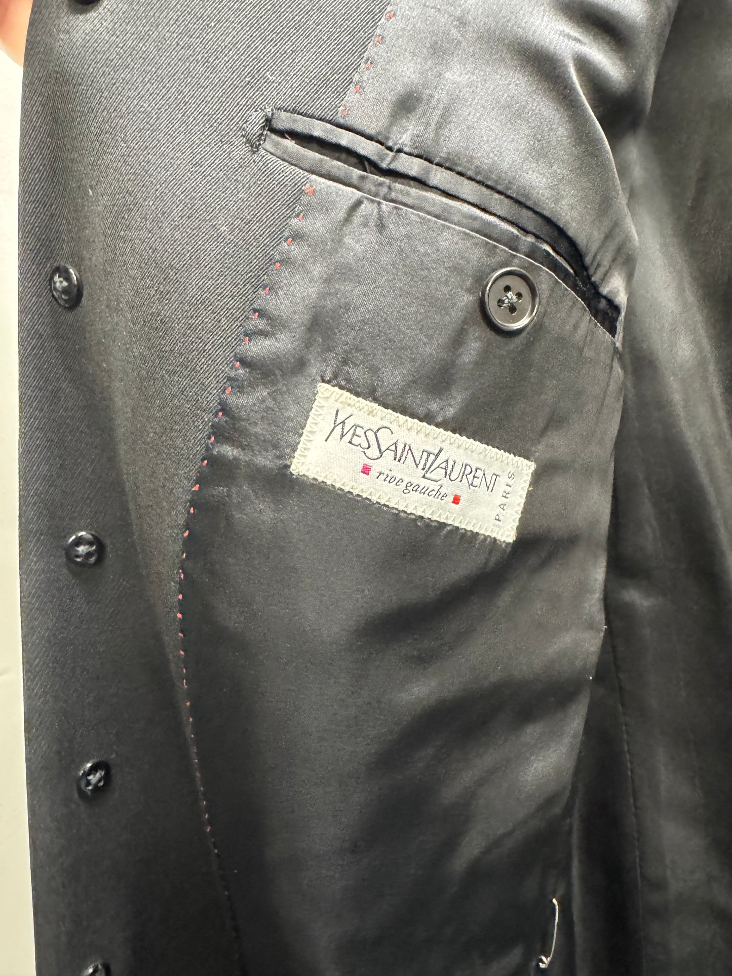 YSL Rive Gauche - Circa 00 Hedi Slimane Long Priest Coat