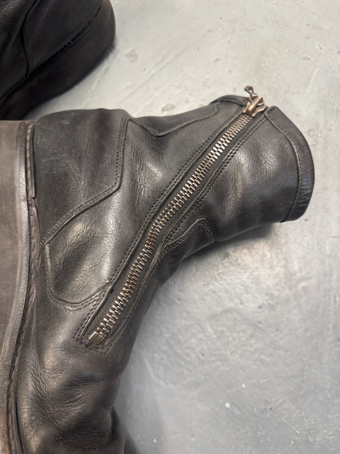 Julius AW14 Moto Zip Pocket Boot