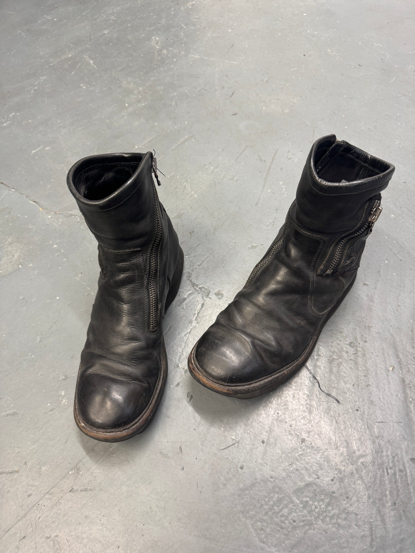 Julius AW14 Moto Zip Pocket Boot