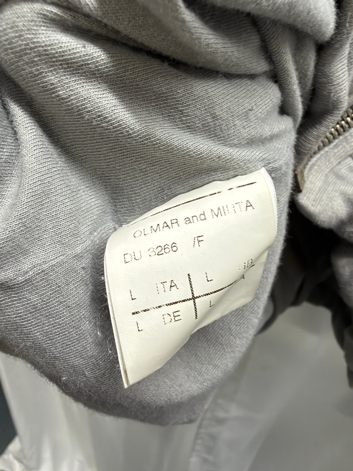 Rick Owens AW07/08 DRKSHDW Double Layer Jersey Bomber Jacket (L)