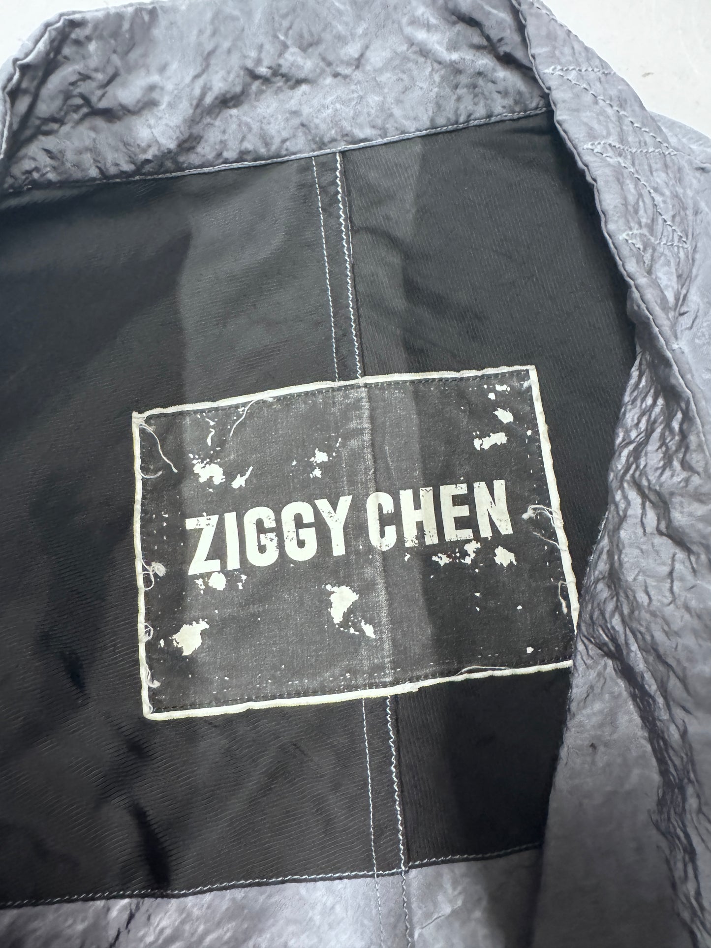 Ziggy Chen Treated Nylon Blazer