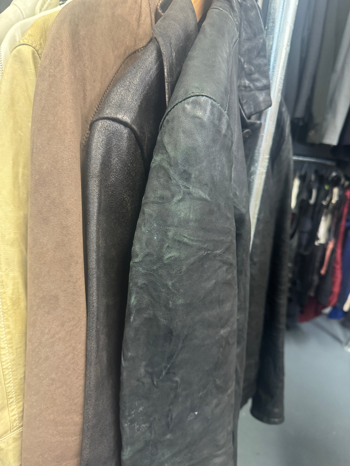 Poeme Bohemien AW12 Leather Victorian Buttoned Jacket