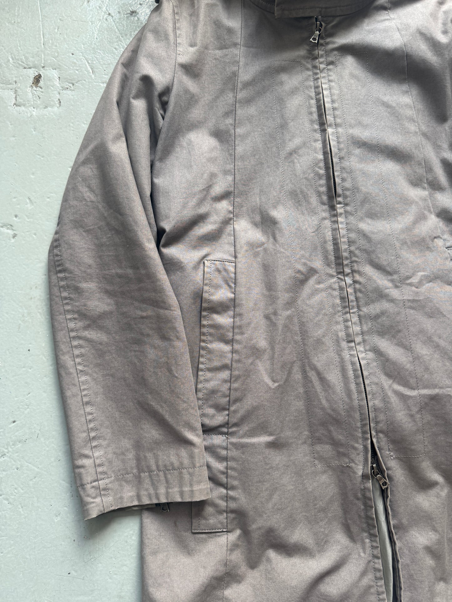 the viridi-anne double layer coat and vest