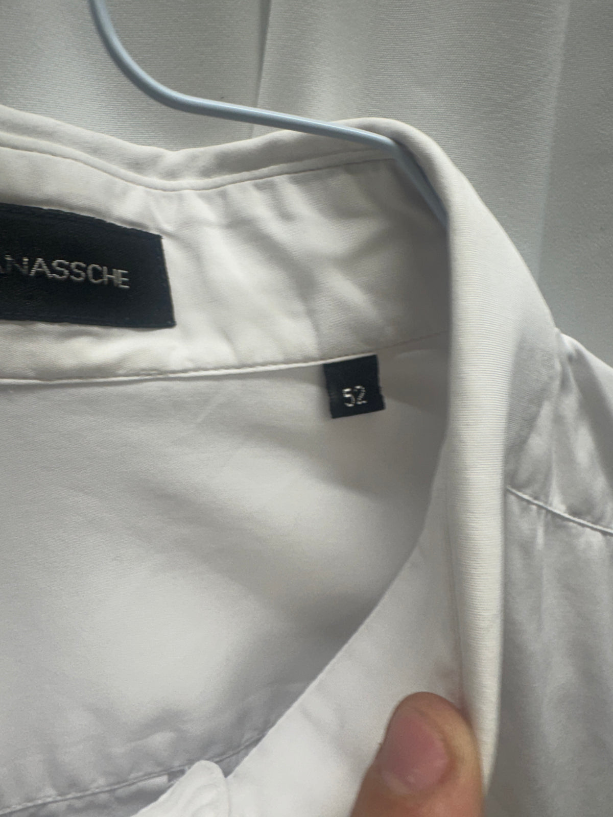 Kris Van Assche SS09 Metal Ring-Cuff Shirt