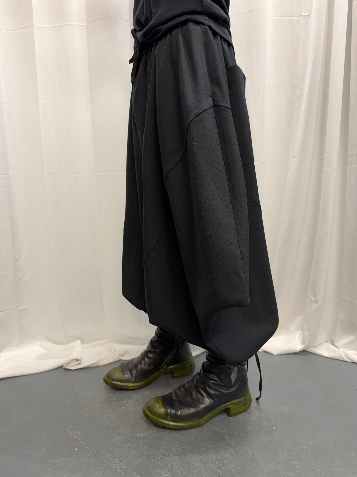 Alice Auaa Sculptural Wide-Leg Trousers