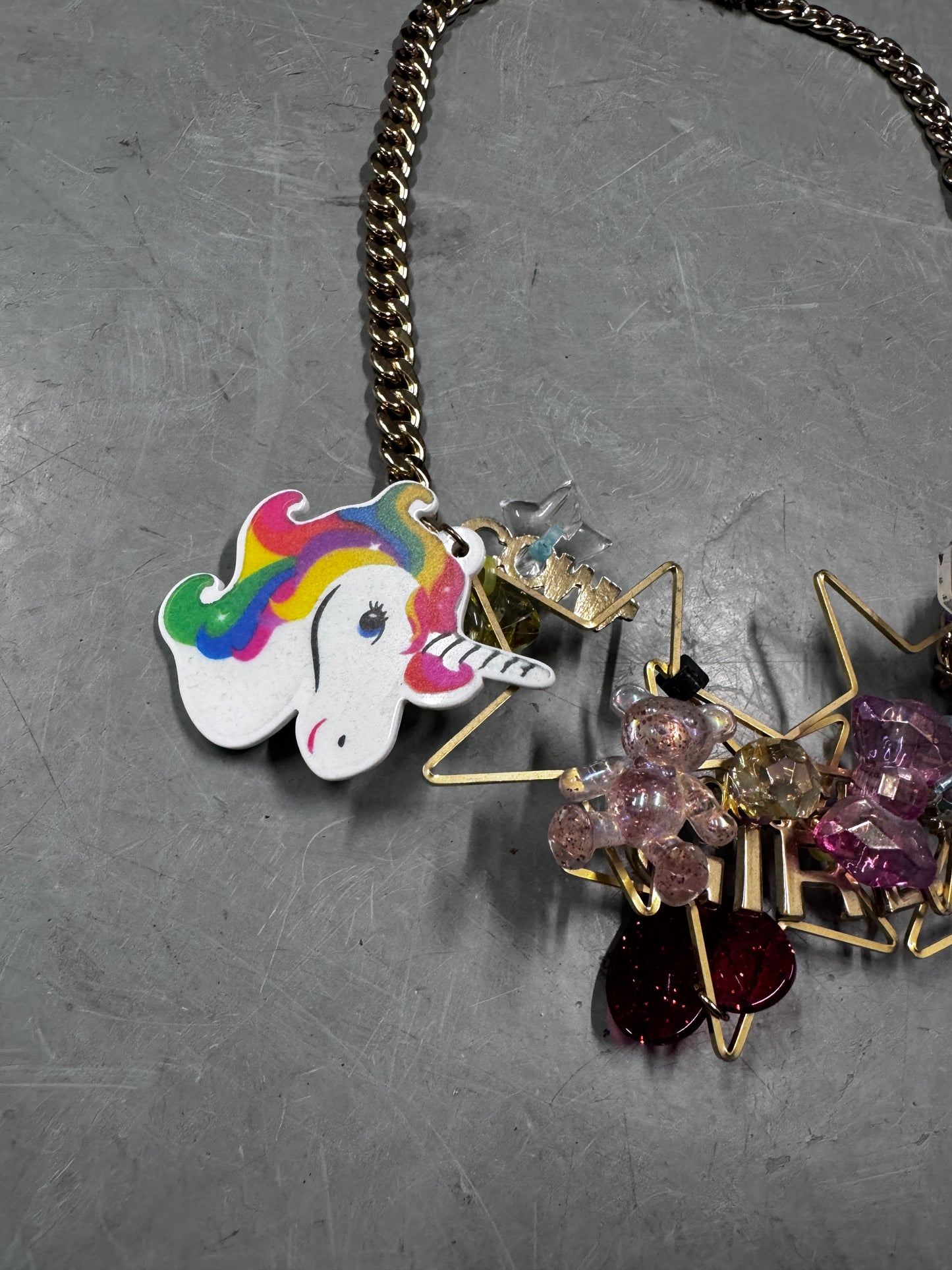 Comme Des Garcons Lucky Girl Jewel Necklace