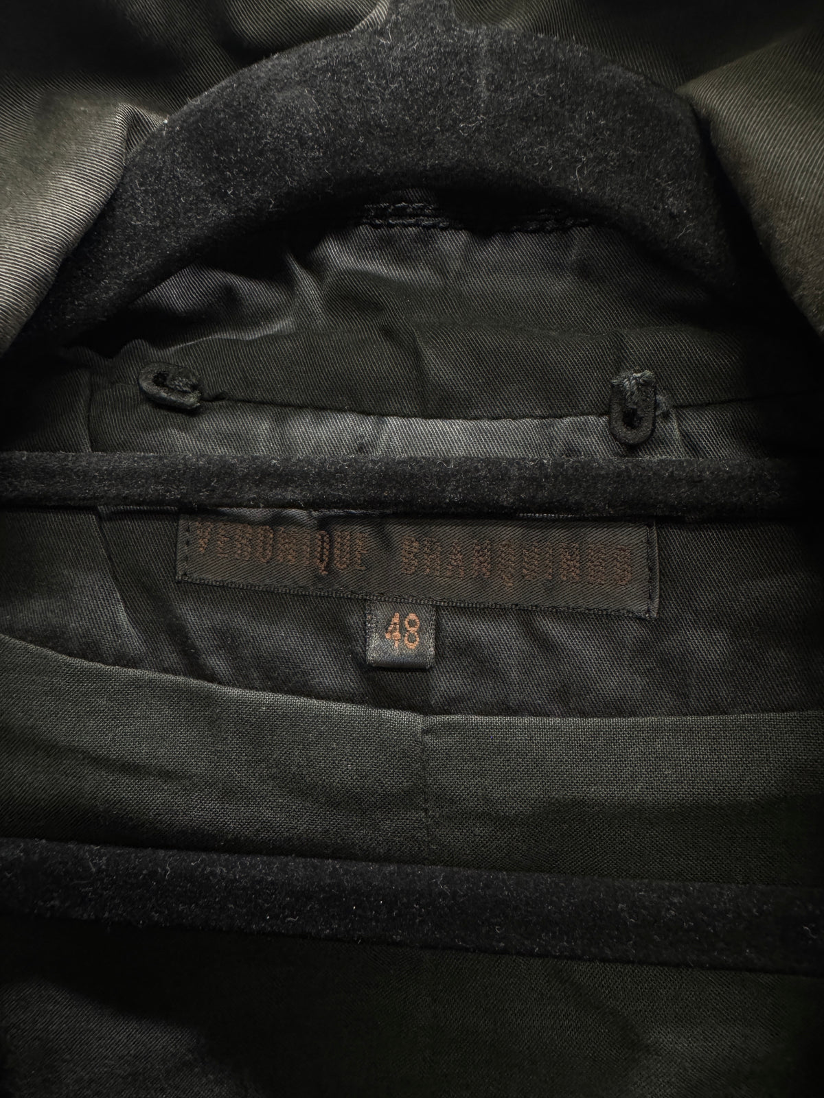 Veronique Branquinho AW01 Modular Bond Trench Coat 48