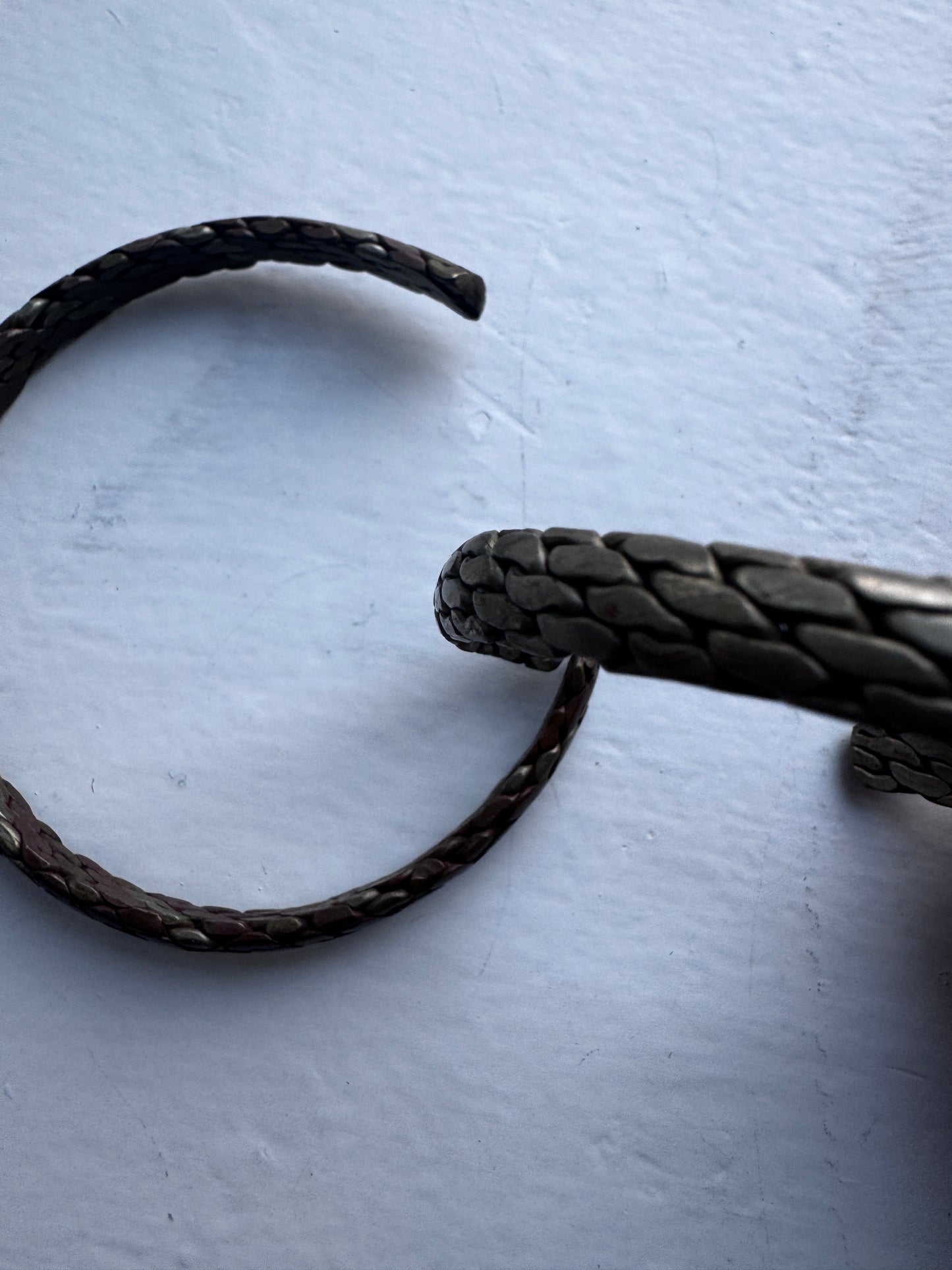 brass honeycomb bracelets