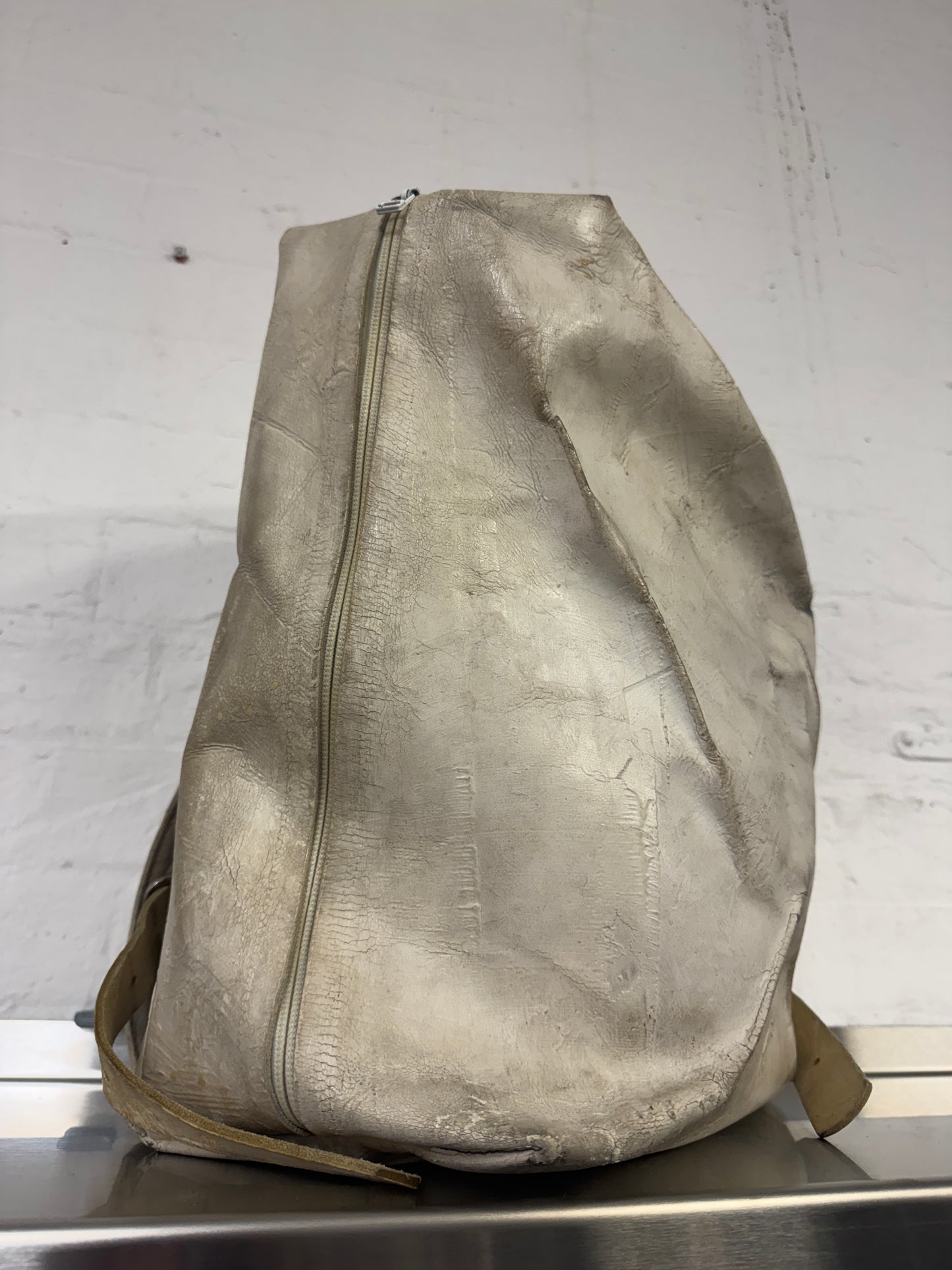 Kagari Yusuke Wall Moulded Leather Backpack