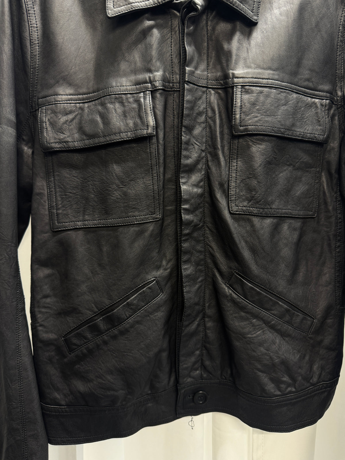 Rick Owens FW08 Stag Lambskin Sample Bruiser Jacket