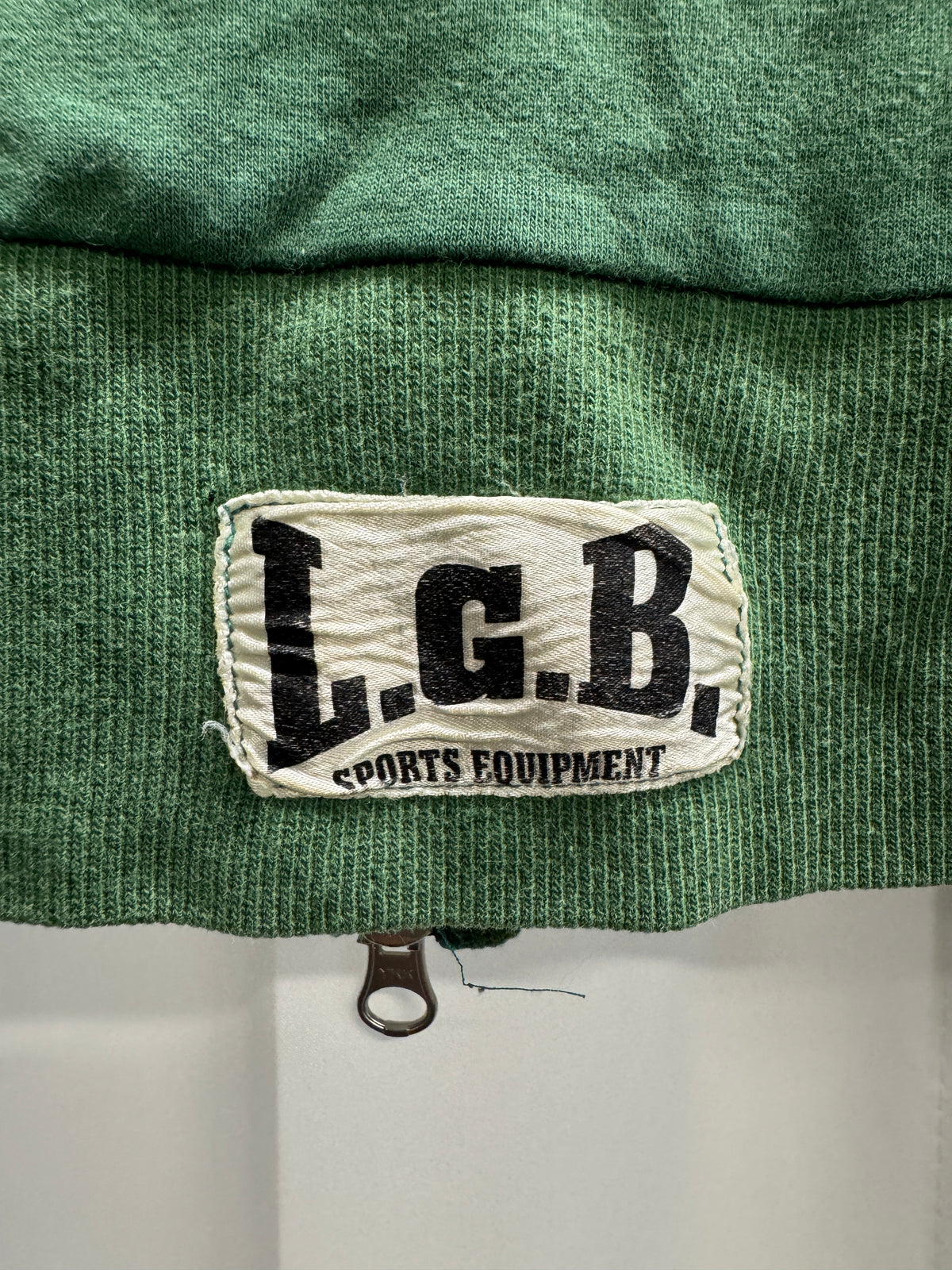 LGB 00s Zip Up Logo Boxer Hoodie