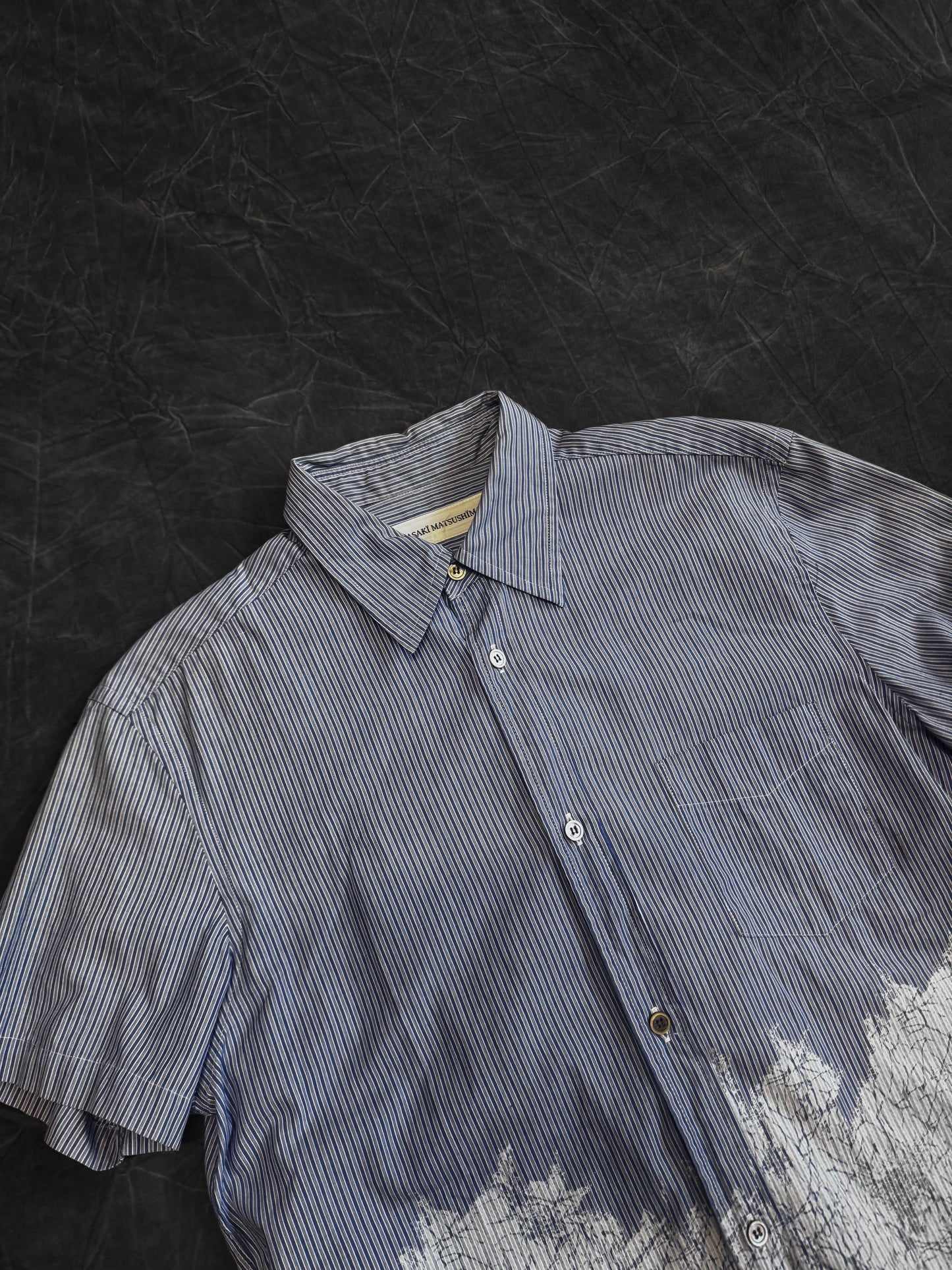 Masaki Matsushima Homme Fractal Bleach Shirt