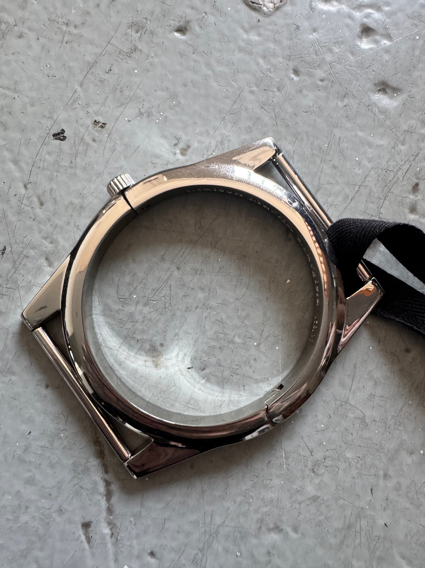 martin margiela aw09 x h&m enlarged watch bracelet