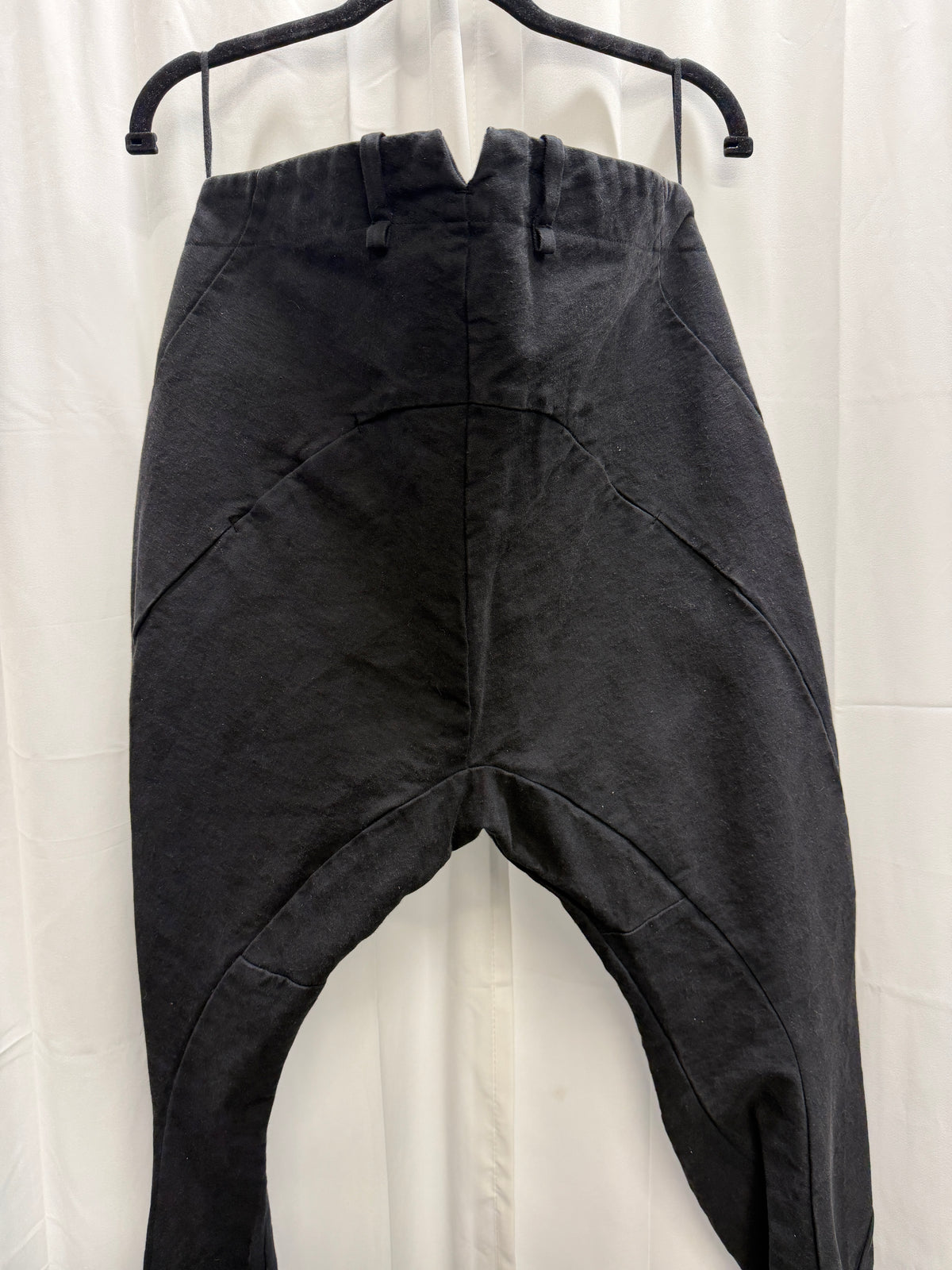 Masnada Anatomical Spiral-Cut 3D Jeans — Black (L)