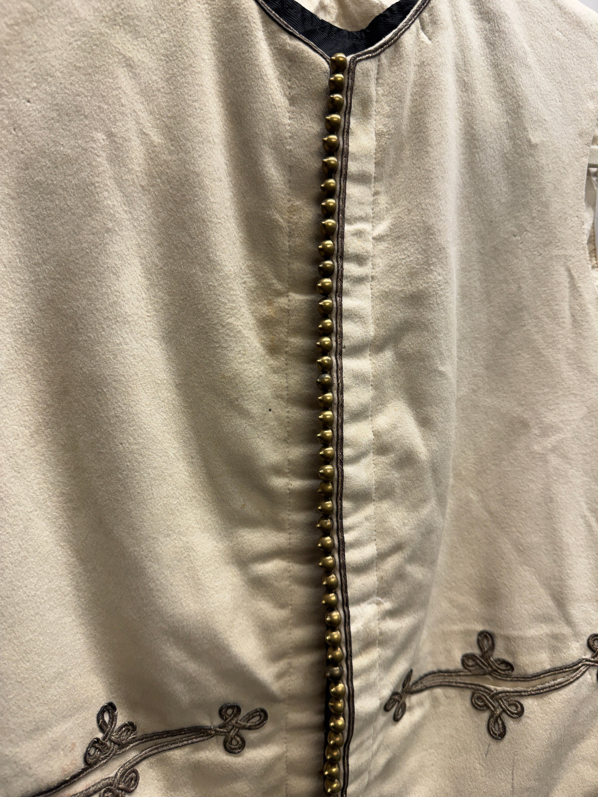 Antique Theatrical Soutache Military Waistcoat
