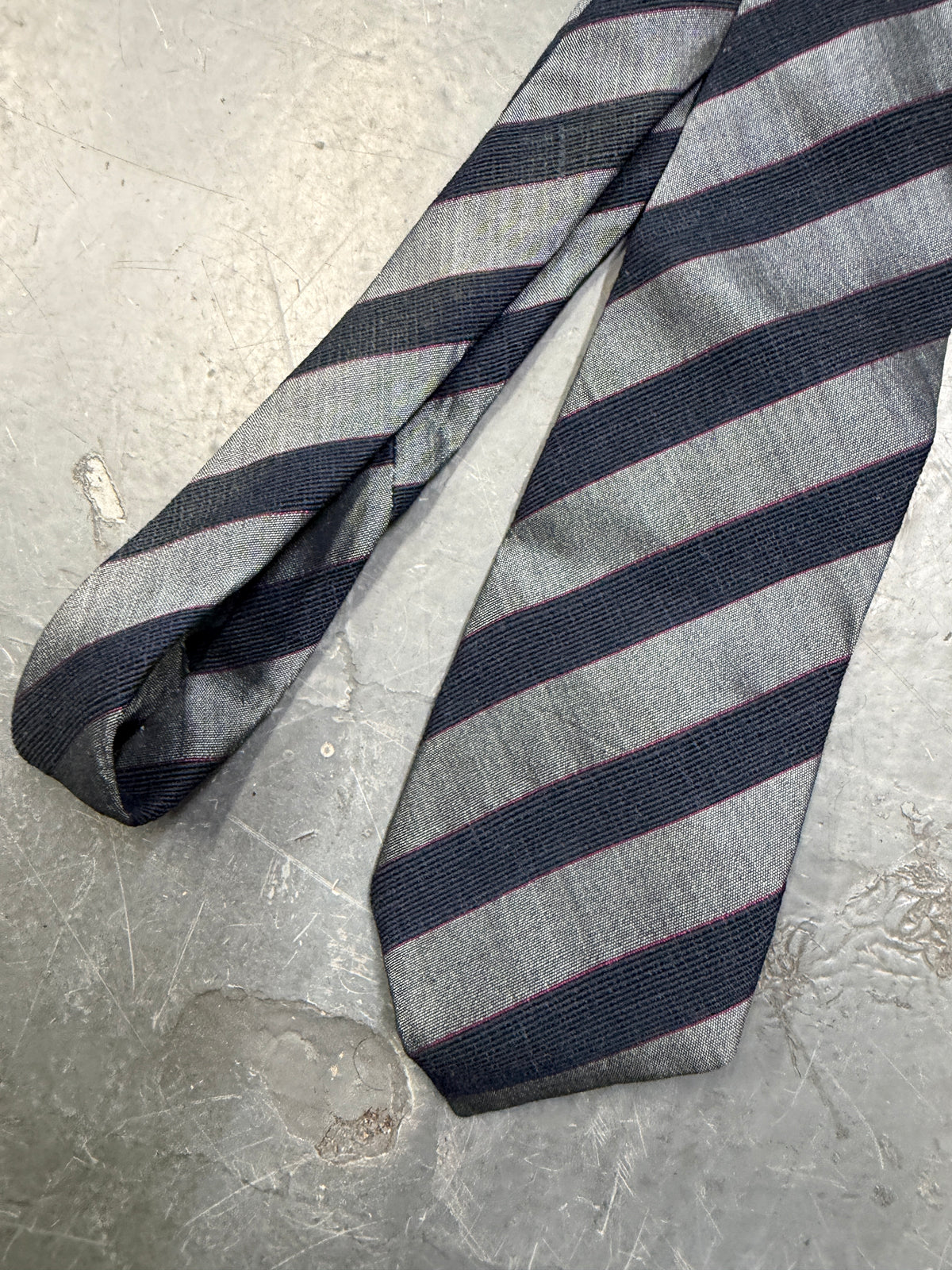 Issey Miyake 80s Stripe Tie