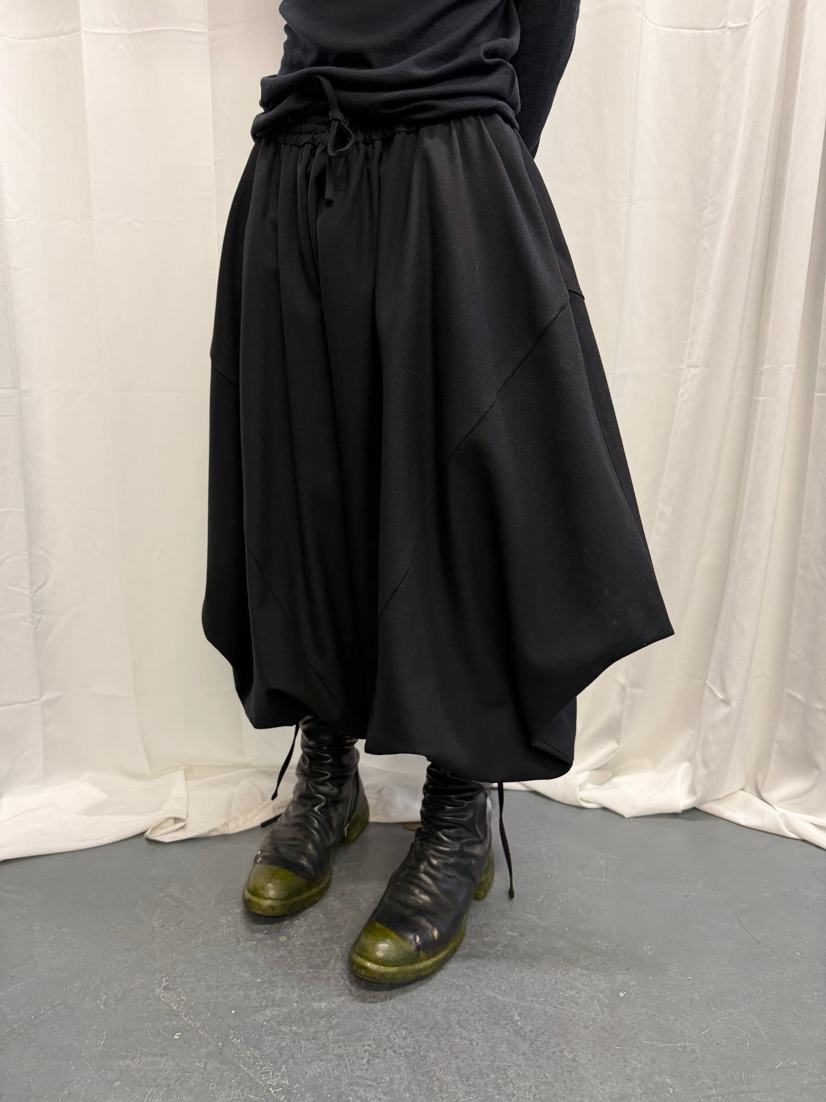 Alice Auaa Sculptural Wide-Leg Trousers
