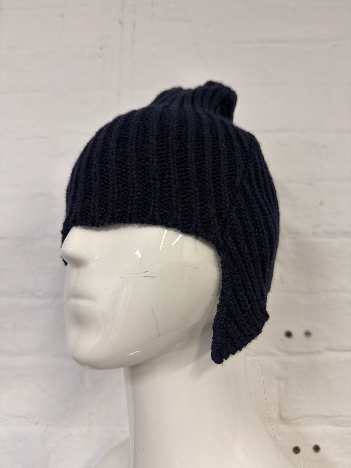 Comme Des Garcons Twist Cut Knit Beanie