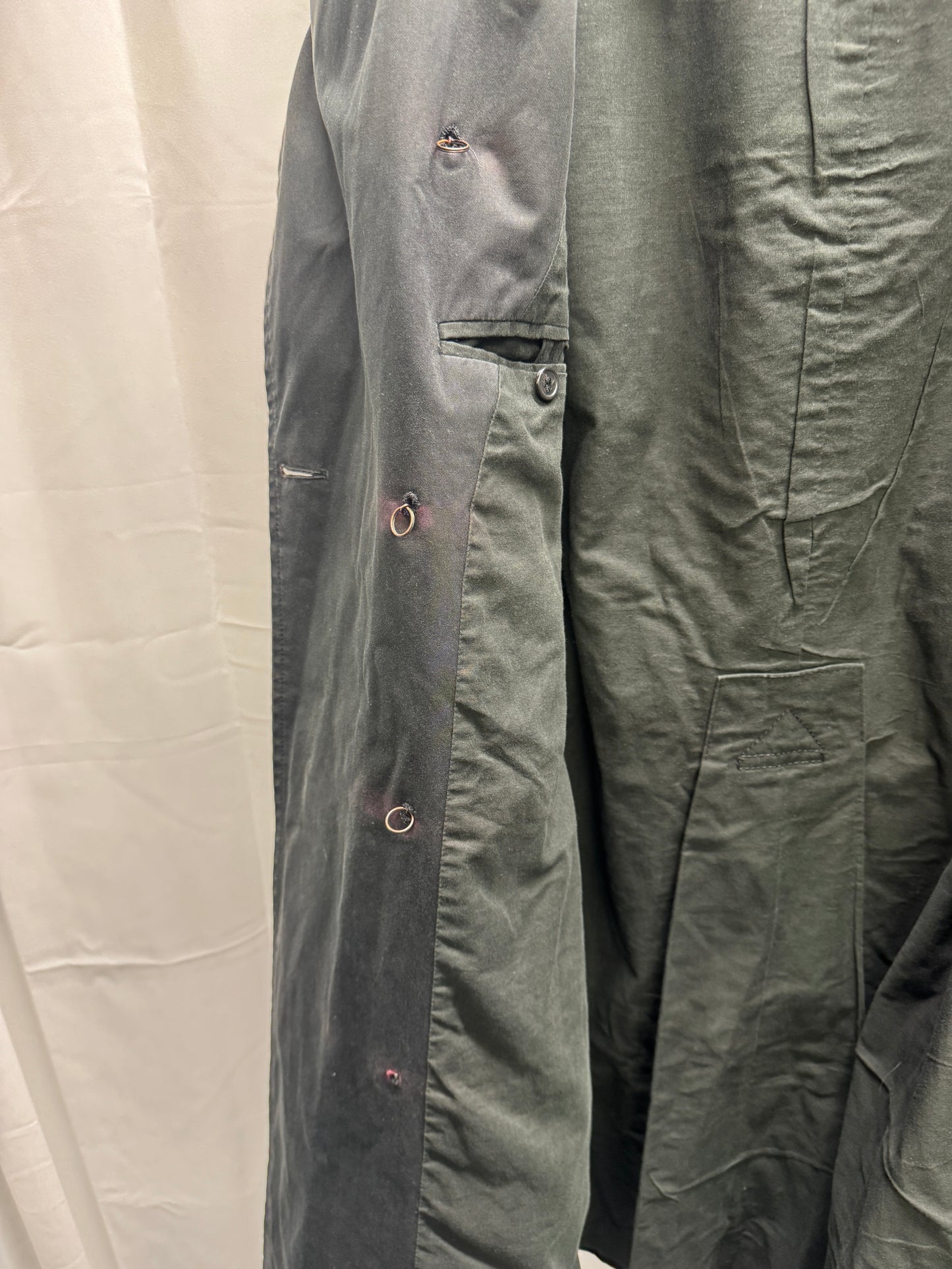 Veronique Branquinho AW01 Modular Bond Trench Coat 48