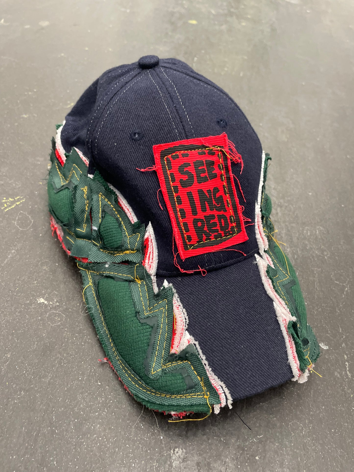 Seeing Red Crocodile Cap