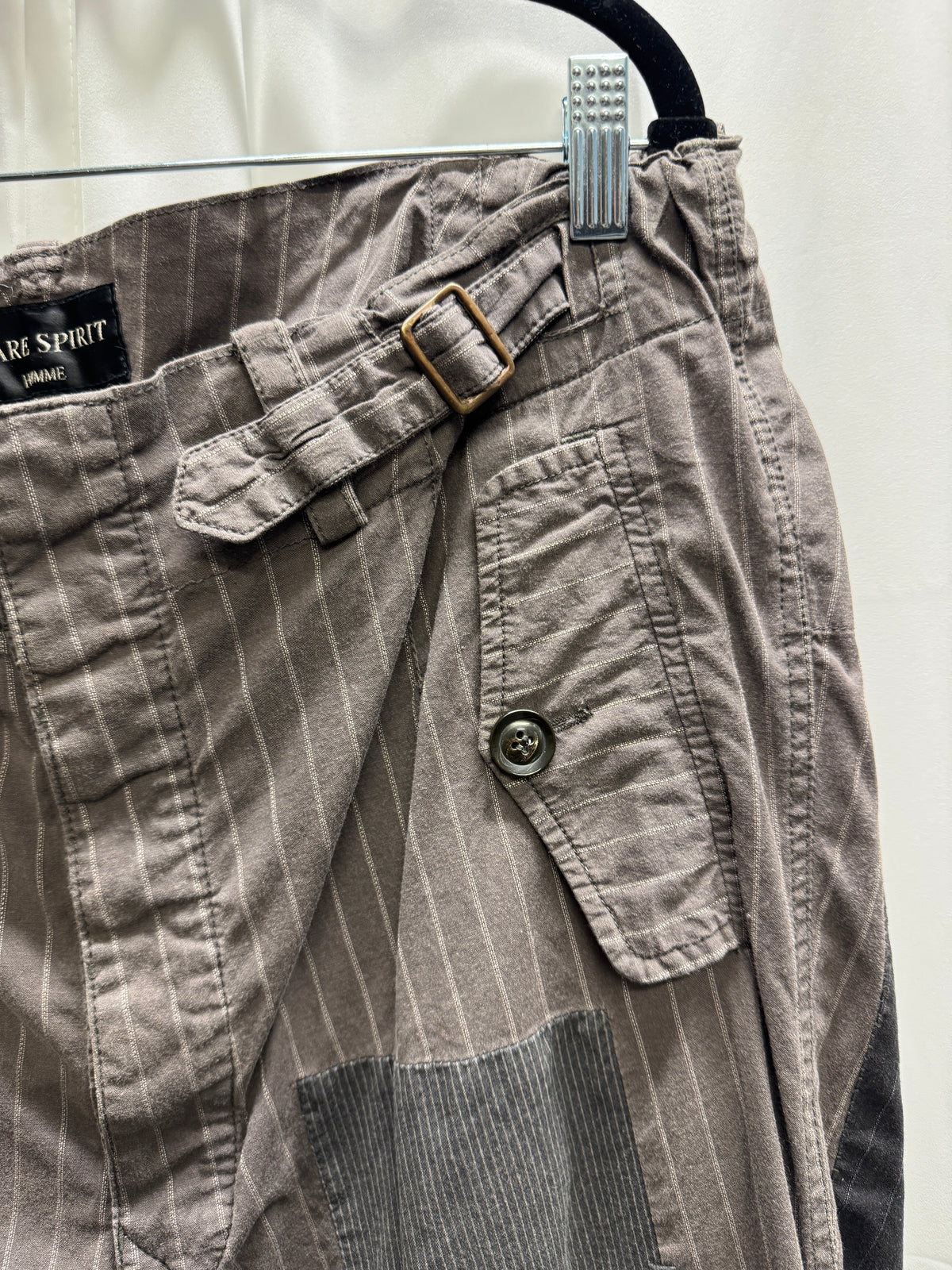 Share Spirit Homme Patchwork Trousers