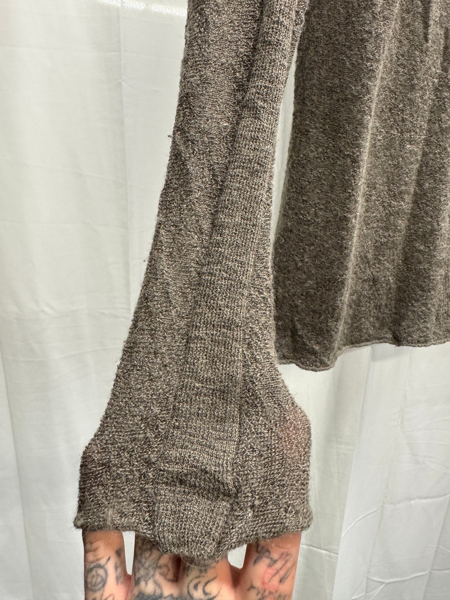 Yohan Serfaty if only was true knit point hoodie