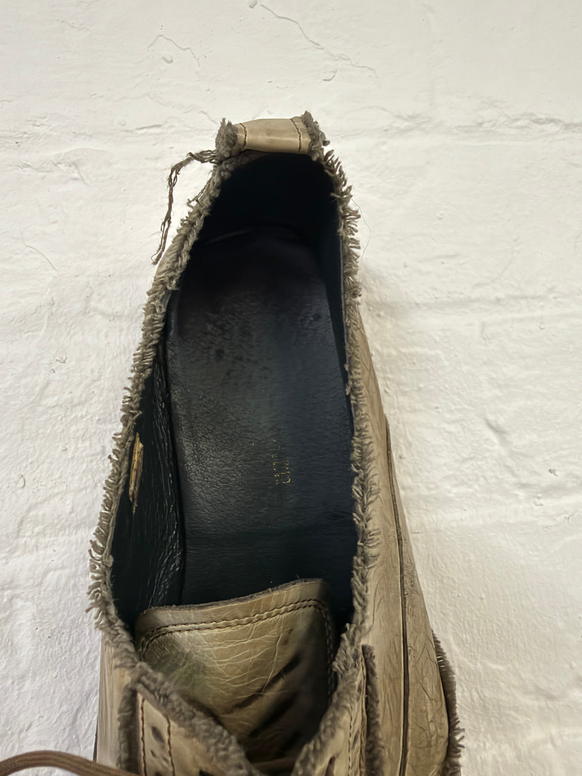 Alfredo Bannister Wingtip Detail Leather Shoes
