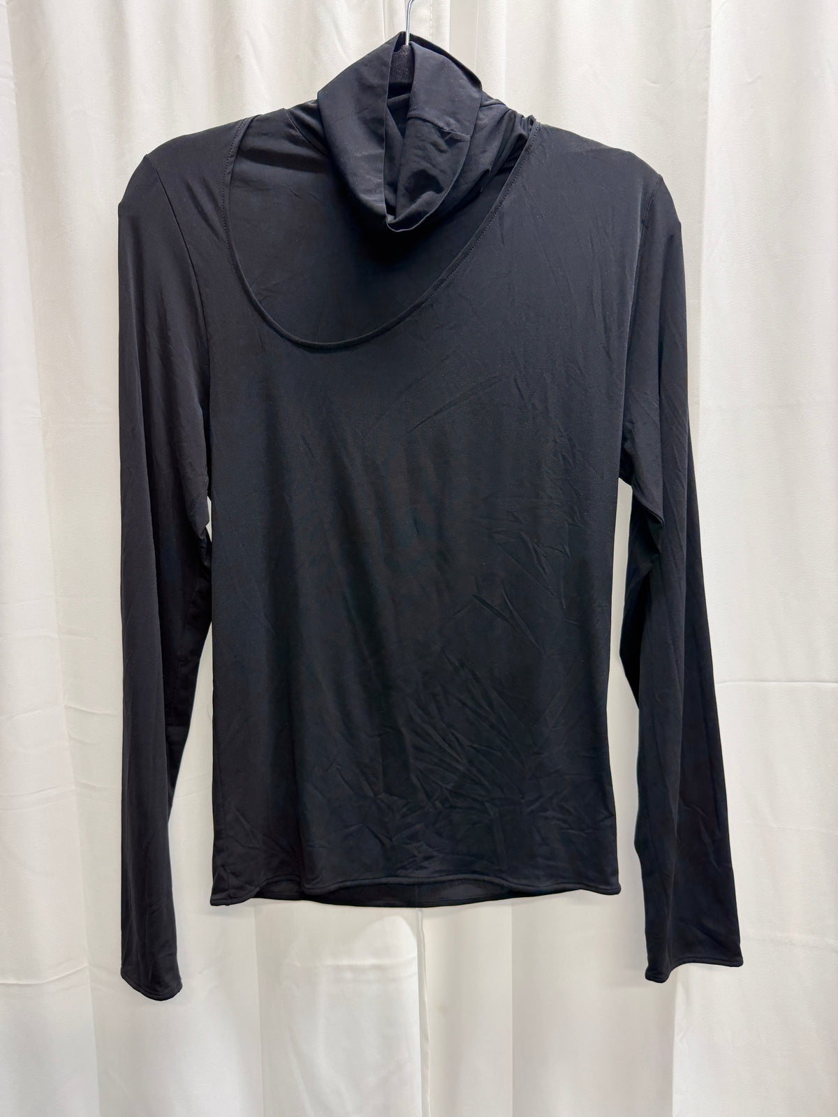 YSL Rive Gauche by Hedi Slimane Double Layer High Neck Top