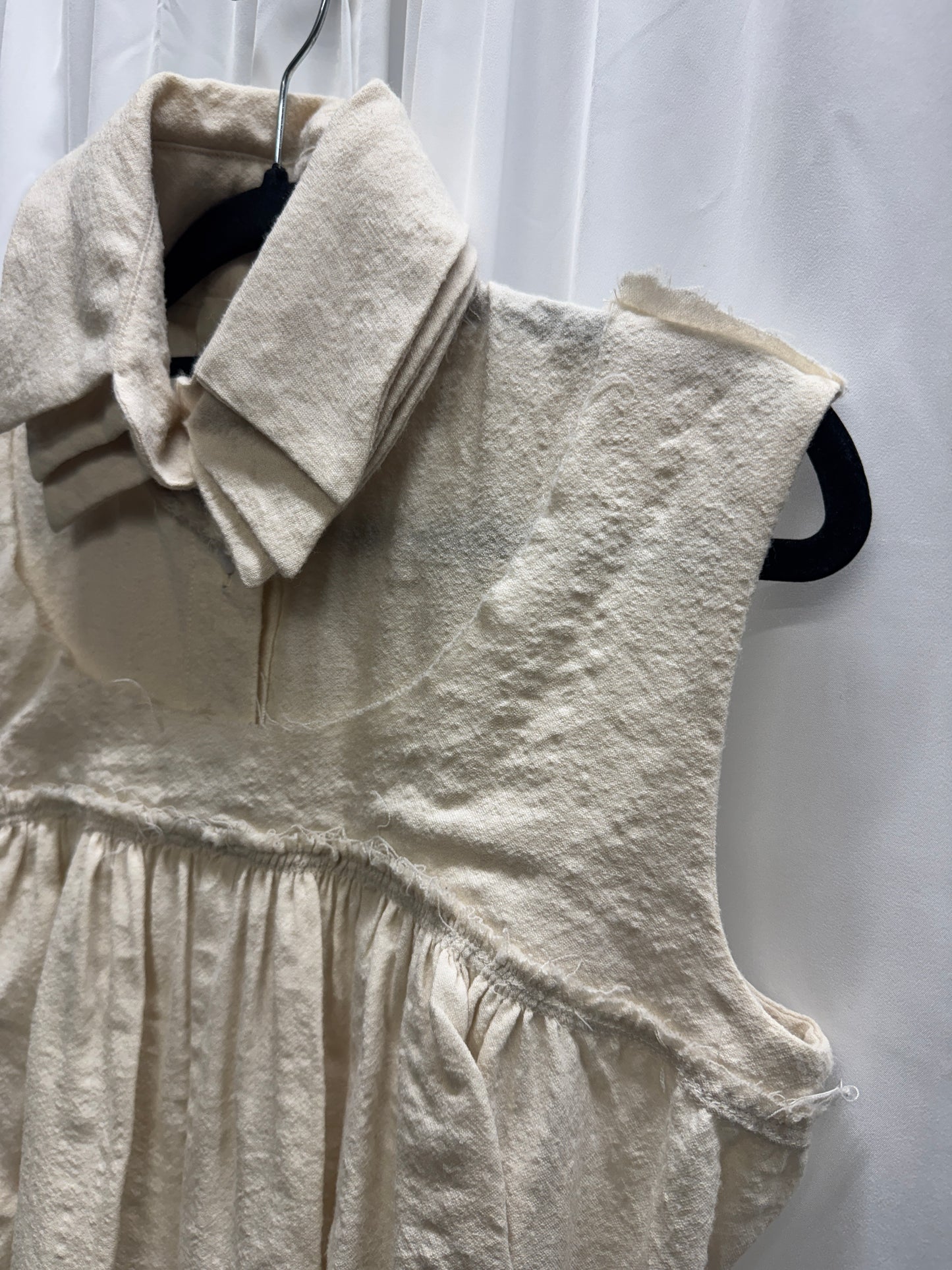 Marc Le Bihan Laine Layered Triple Collar Dress