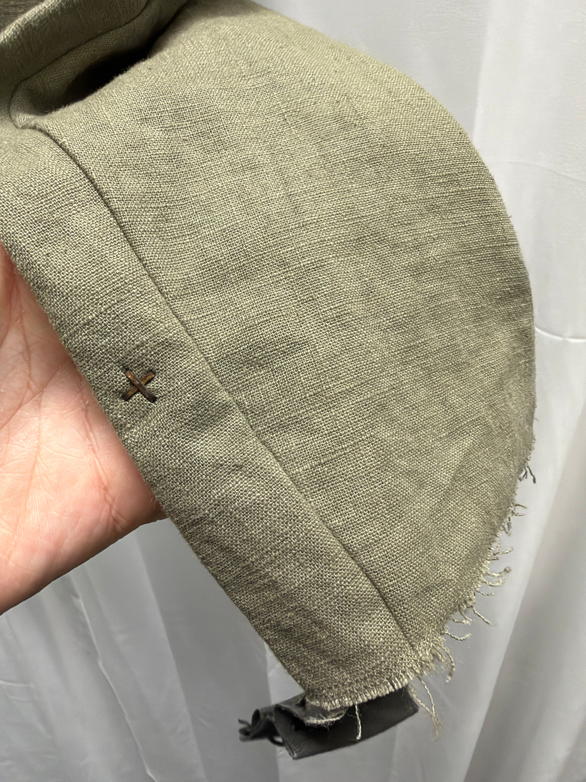 m.a+ Ramie One-Piece Cross-Clasp Blazer (L)