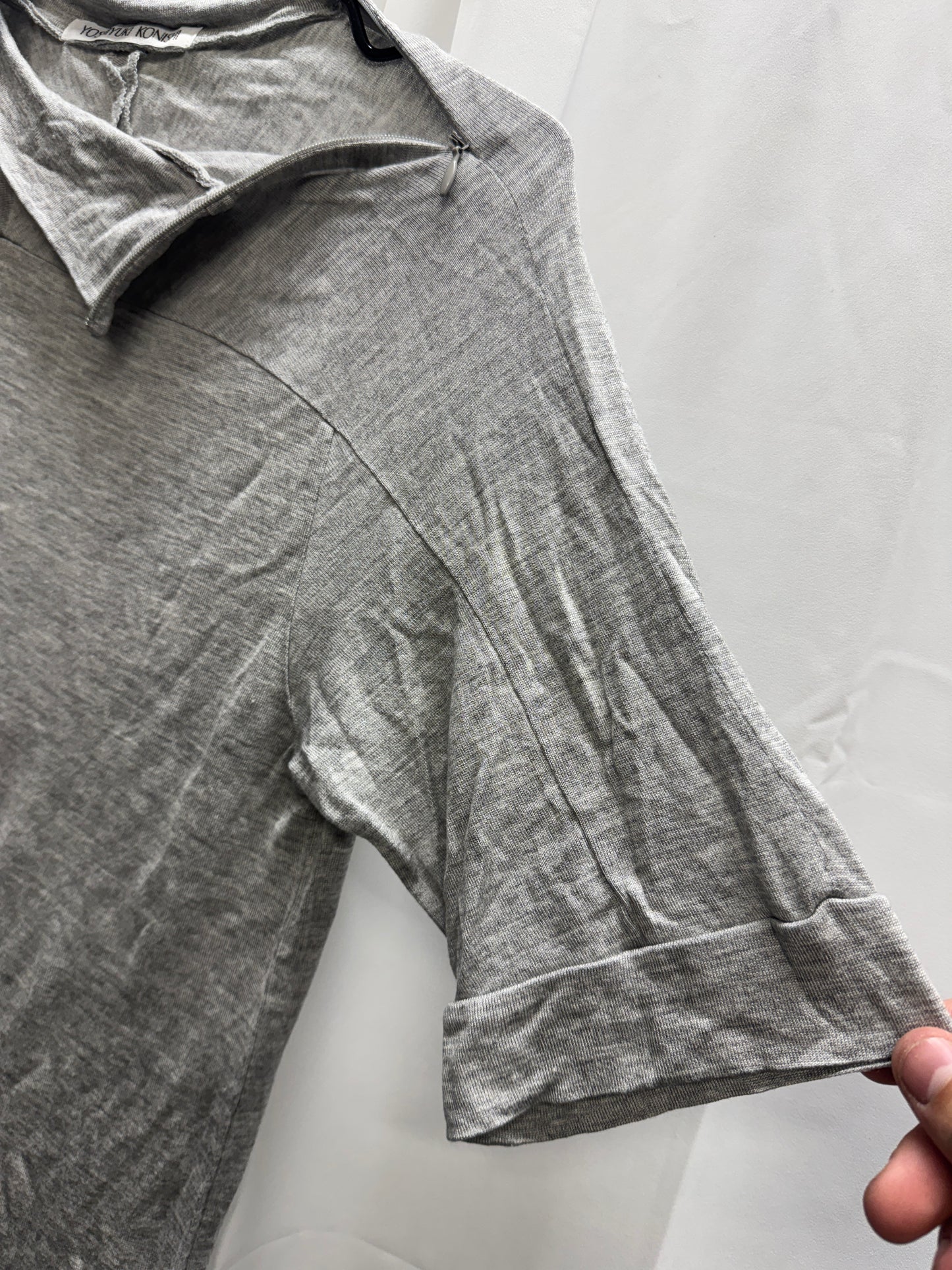 Yoshiyuki Konishi Zipper Neck Tee
