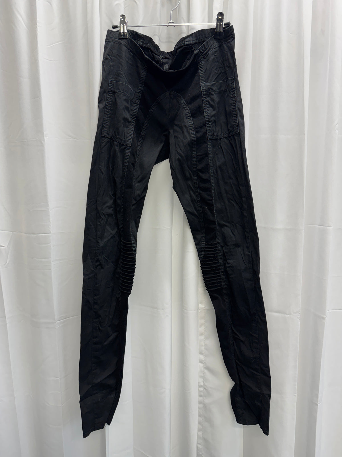 Rick Owens early drkshdw cotton and stretch moto legging